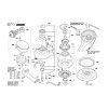 Vue éclatée Bosch GEX150TURBO 0601250791 #02