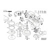 Vue éclatée Bosch GEX34-125 3601C72300 #01