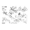 Vue éclatée Bosch GGS18V-23PLC 3601B29200 #01