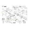 Vue éclatée Bosch GGS28LP 3601B25000 #01