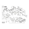 Vue éclatée Bosch GHO18V-LI 3601EA0300 #01