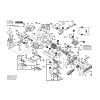 Vue éclatée Bosch GHO36-82C 0601593666 #01