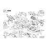 Vue éclatée Bosch GHO36-82C 0601593703 #03