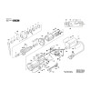Vue éclatée Bosch GKF600CE 0601622700 #01