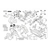 Vue éclatée Bosch GKS160 3601F70000 #01