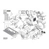 Vue éclatée Bosch GKS18V-70L 3601FB9000 #01
