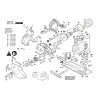 Vue éclatée Bosch GKS235Turbo 3601EA2001 #01