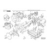 Vue éclatée Bosch GKS24V 0601666220 #01