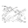 Vue éclatée Bosch GKS36V-LI 3601F73R00 #01