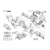 Vue éclatée Bosch GKS54CE 0601569703 #01