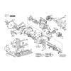 Vue éclatée Bosch GKS55 0601567003 #01