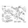 Vue éclatée Bosch GKS65 0601568103 #01