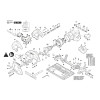 Vue éclatée Bosch GKS65G 3601F68901 #01