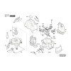 Vue éclatée Bosch GLL5-50X 3601K63F00 #01