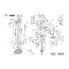Vue éclatée Bosch GOF1300ACE 0601613703 #01
