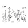 Vue éclatée Bosch GOF1600A 0601615003 #01