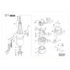 Vue éclatée Bosch GOF1600CE 3601F24000 #01