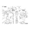 Vue éclatée Bosch GOF2000CE 3601F49000 #01