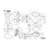 Vue éclatée Bosch GRL500H 3601K61A02 #01