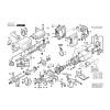 Vue éclatée Bosch GSA1100PE 0601634703 #01