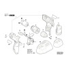 Vue éclatée Bosch GSB1080-2-LI 3601JF3000 #01