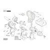 Vue éclatée Bosch GSB12V-30 3601JG9100 #01
