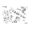 Vue éclatée Bosch GSB12VE-2 06019545BE #01