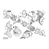 Vue éclatée Bosch GSB12VE-2 3601J94500 #01