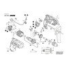 Vue éclatée Bosch GSB13RE 3601B17101 #01