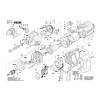 Vue éclatée Bosch GSB162-2RE 3601A8B001 #01