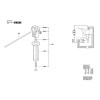 Vue éclatée Bosch GSB162-2RE 3601A8B002 #02