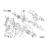 Vue éclatée Bosch GSB16RE 3601A4E530 #01