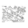 Vue éclatée Bosch GSB18-2RE 060117A603 #01