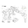Vue éclatée Bosch GSB18VE-2-LI 3601H62300 #01