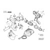 Vue éclatée Bosch GSB18VE-2 0601952303 #01