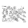 Vue éclatée Bosch GSB20-2RCE 060119B703 #01