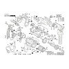 Vue éclatée Bosch GSB21-2RCT 3601A9C701 #01