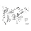 Vue éclatée Bosch GSB450RE 0601149703 #01