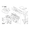 Vue éclatée Bosch GSC10,8V-LI 3601J26100 #01