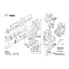 Vue éclatée Bosch GSH11VC 3611C36000 #01