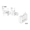 Vue éclatée Bosch GSH11VC 3611C36000 #02