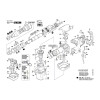 Vue éclatée Bosch GSH388 0611388003 #01