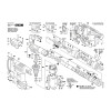 Vue éclatée Bosch GSH3 0611320703 #01