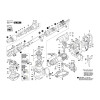 Vue éclatée Bosch GSH5CE 3611C21000 #01