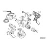 Vue éclatée Bosch GSR12V 3601J95501 #01