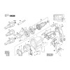 Vue éclatée Bosch GSR6-25TE 3601D41300 #01