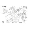 Vue éclatée Bosch GSR6-60TE 3601D45200 #01