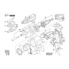 Vue éclatée Bosch GSR6-60TE 3601D45201 #01