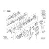 Vue éclatée Bosch GSR8-16KE 0601427703 #01