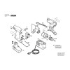 Vue éclatée Bosch GSR9,6-1 0601955655 #01